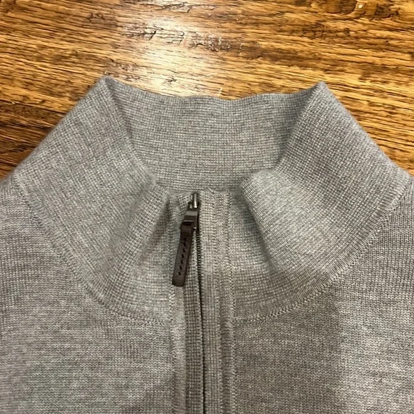 Fairway & Greene NWOT grey XL Merino Golf Sweater